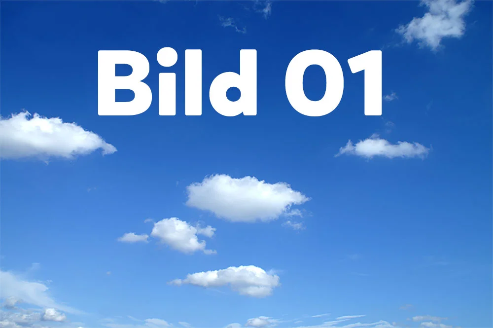 Bild-01 Bild mit Wolken und Text